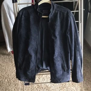 Like new Zara suede leather jacket